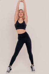 Tuscan Sports Bra - Black-Araa Active